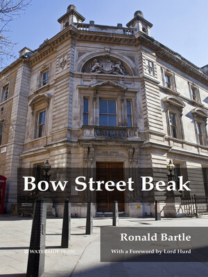 cover image of Bow Street Beak